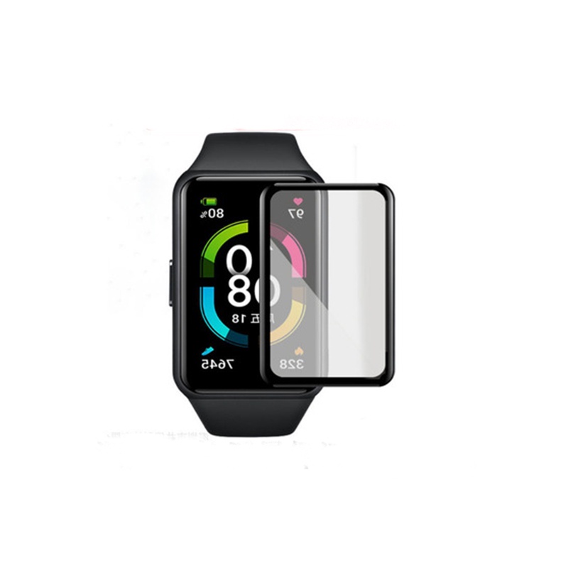 Ốp Silicone + TPU BảO Vệ MàN HìNh Cho ĐồNg Hồ Huawei Band 7 6