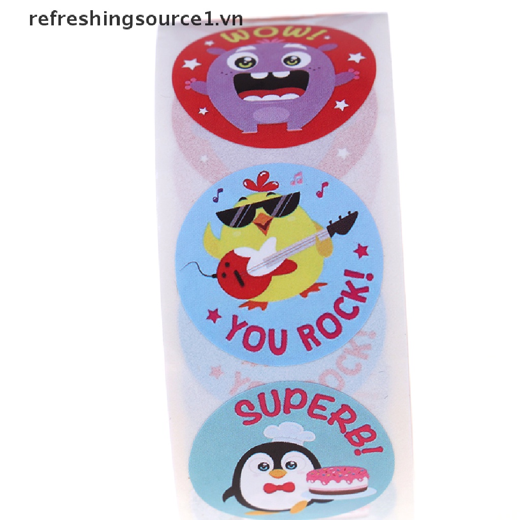 Bộ 500 miếng dán khen thưởng khen thưởng cho giáo viên/học sinh 1m.vn}