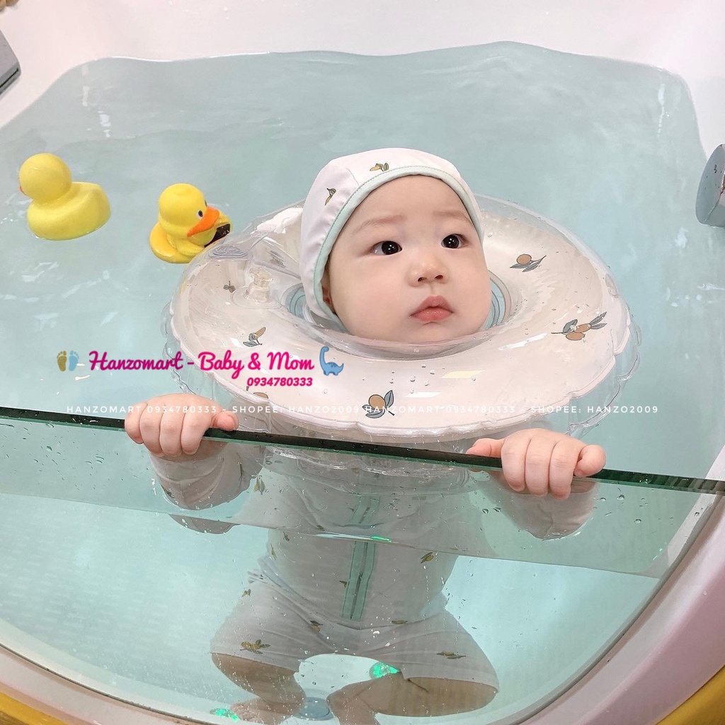 Phao Cổ Tập Bơi Cho Bé, Phao Bơi Đỡ Cổ BAR ROT, Phao Cổ Tập Bơi Chống Lật