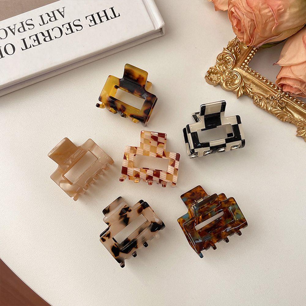 Kẹp Tóc Họa Tiết Da Báo Phong Cách Vintage Thanh Lịch WMES15H