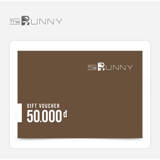 Hồ Chí Minh [Evoucher] Phiếu quà tặng The Bunny Coffee 50K