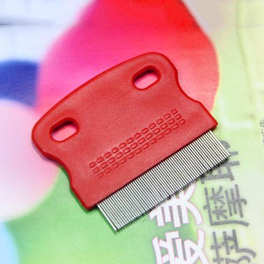 Lược chải lông bằng thép loại bỏ bọ chét cho thú cưng
