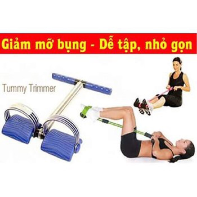 Dây Kéo lò xo tập cơ bụng, dụng cụ dây gập bụng- QUYENSPORTS