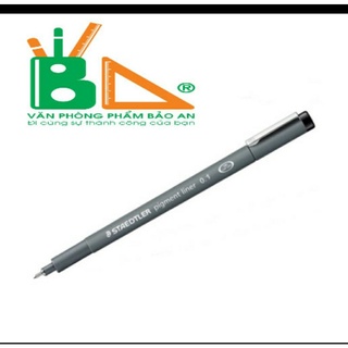 Bút vẽ kỹ thuật staedtler 308 01 0.1mm màu đen