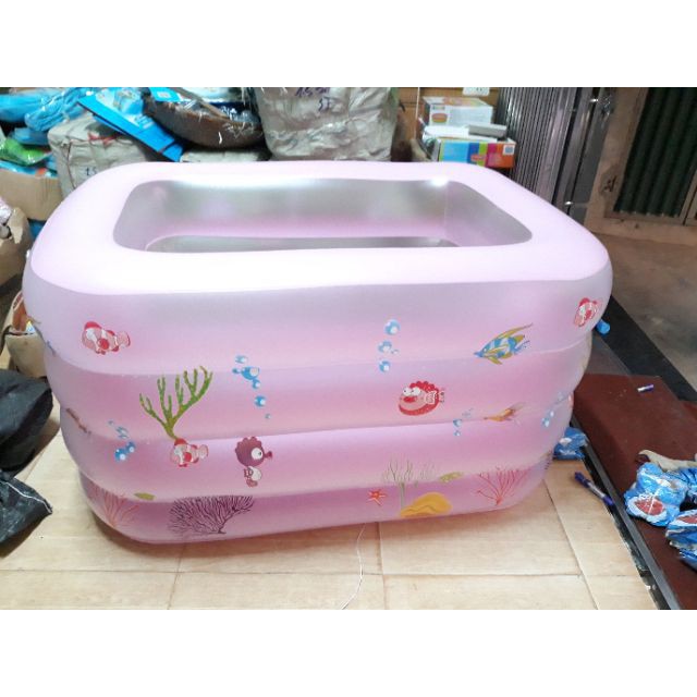 Bể bơi 4 tầng kích thước 125×100×75 cm cho bé tập bơi
