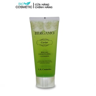 Sữa rửa mặt Bergamo trứng cá tầm dưỡng ẩm sâu Caviar Foaming Cleanser