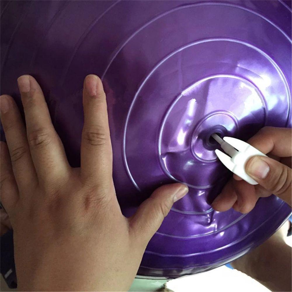 Nút Chặn Không Khí Màu Trắng Siêu Bền Cho Dây Nhảy Thể Dục