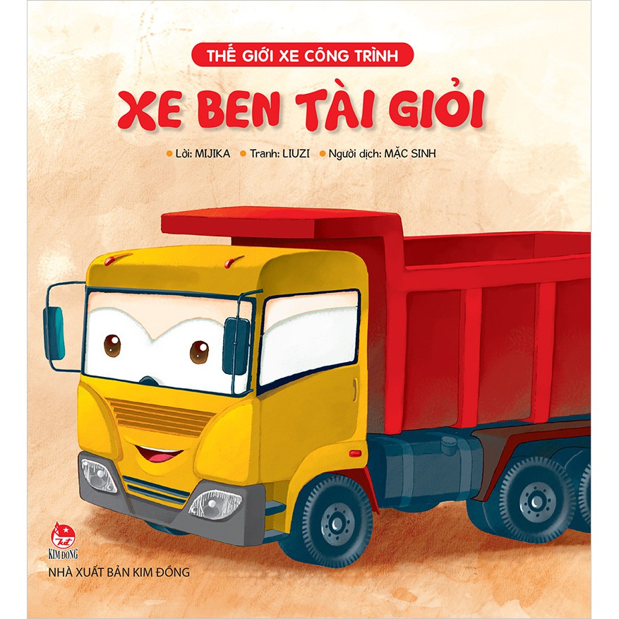 Combo Sách - Thế giới xe công trình ( 6 cuốn )