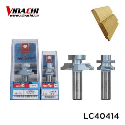 Bộ 2 mũi ghép nan trần gỗ LC40414 - chuyên dùng để soi ghép ván nan trần