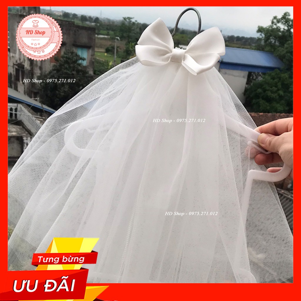 Lúp cô dâu cho nàng, cho bé 💖FREESHIP💖 Mẫu lúp cô dâu do shop tự tay làm cực xinh voan mỹ mềm mại bồng bềnh