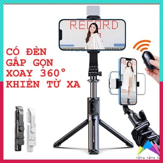 📸📷📸Gậy tự sướng k dây Bluetooth dùng cho các dòng điện thoại thông minh, có kèm đèn LED và điều khiển📸📷📸（XQY86）