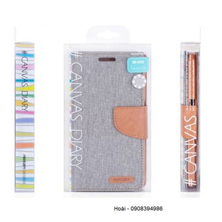 Bao da iPhone 7 Plus/ iPhone 8 Plus Mercury Canvas Diary chính hãng