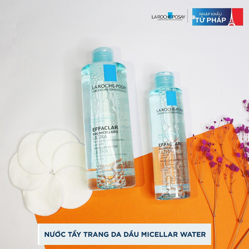 [NHẬP KHẨU-TEM PHỤ] Nước tẩy trang LA ROCHE - POSAY dành cho da dầu mụn