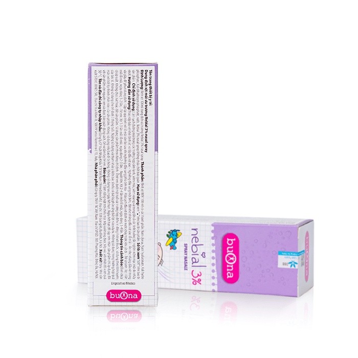 Xịt mũi Nebial muối 3%