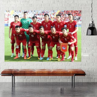 Decal dán tường cầu thủ VN