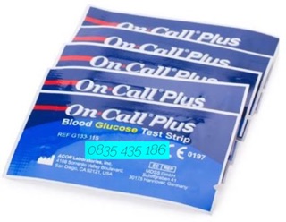 QUE THỬ ĐƯỜNG HUYẾT ON-CALL PLUS (25 que)