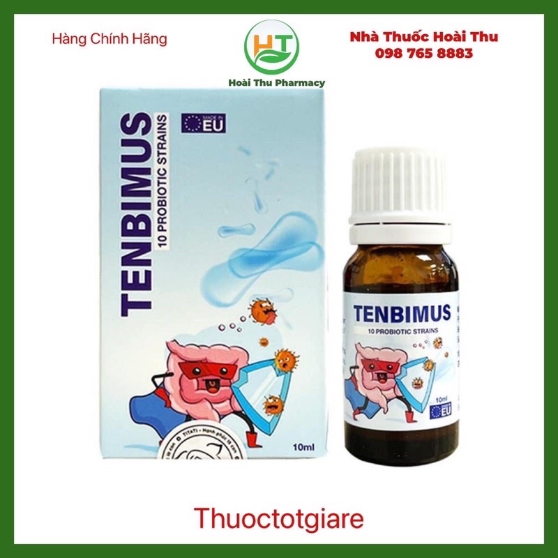 Men vi sinh 10 chủng TENBIMUS - bổ sung lợi khuẩn,giảm rối loạn tiêu hóa( Ba Lan )
