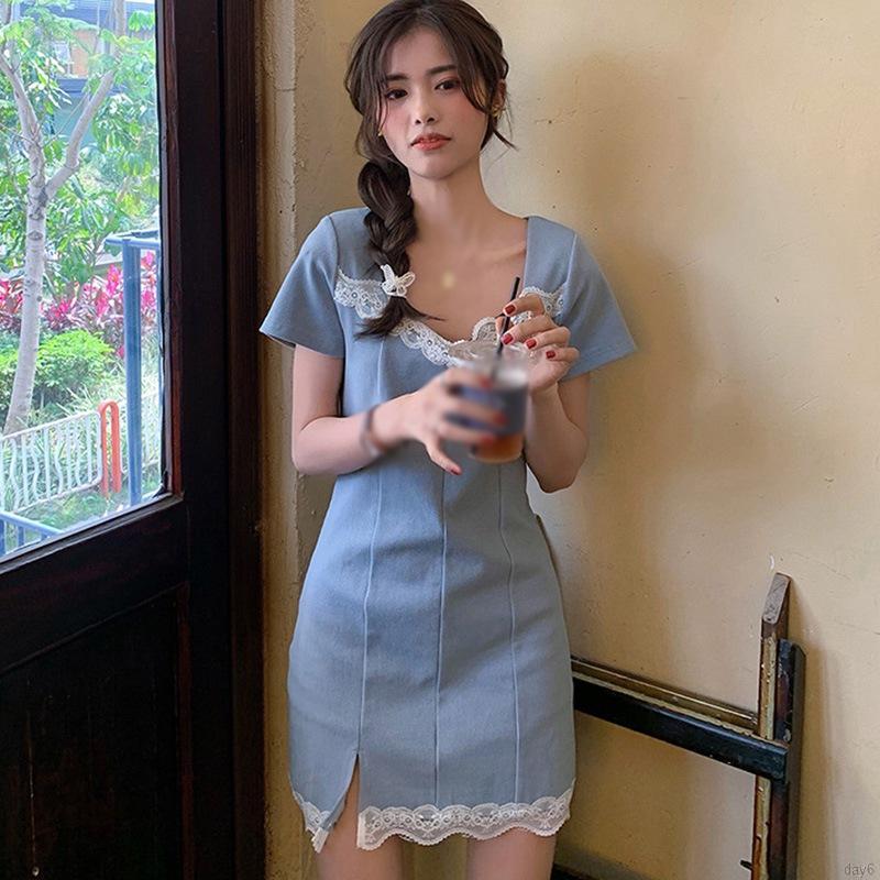 Đầm Nữ Dài Tay Cổ Tròn Eo Thắt Dây Thời Trang