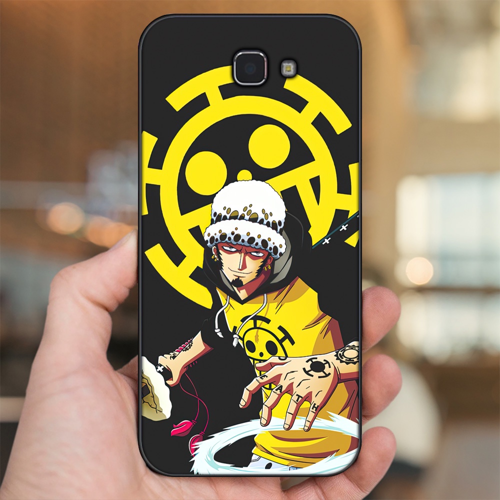Ốp lưng Samsung J5 Prime, J7 Prime viền đen in hình Law One Piece