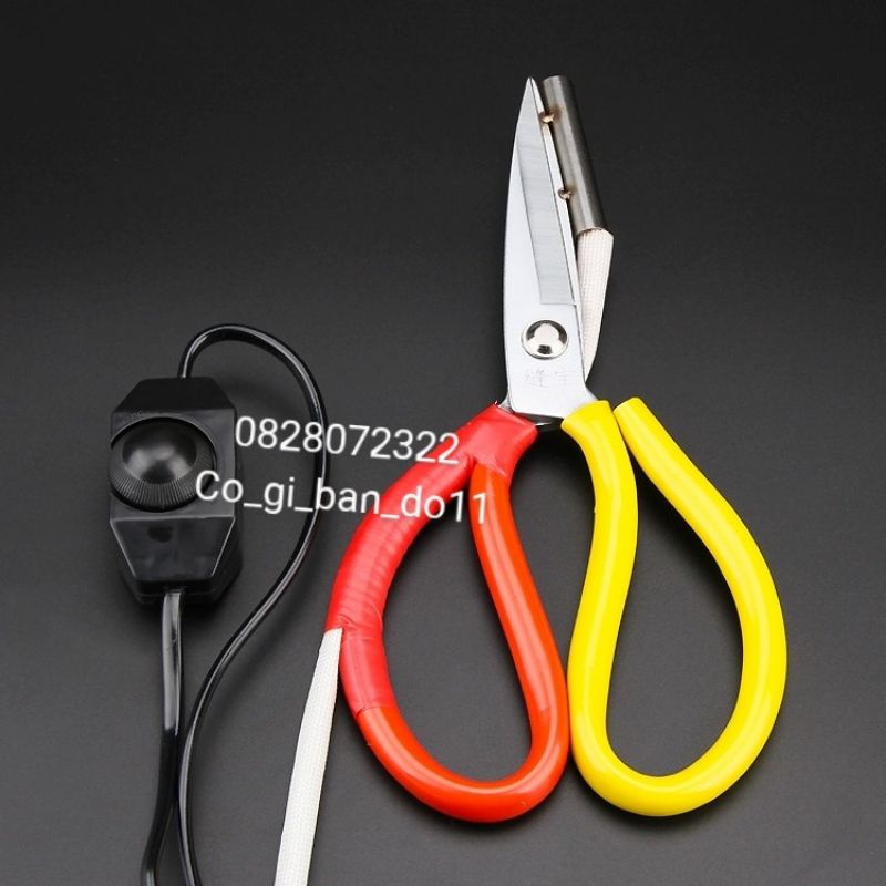 Kéo Cắt Nhiệt Giúp Vải Không Bị Tưa.