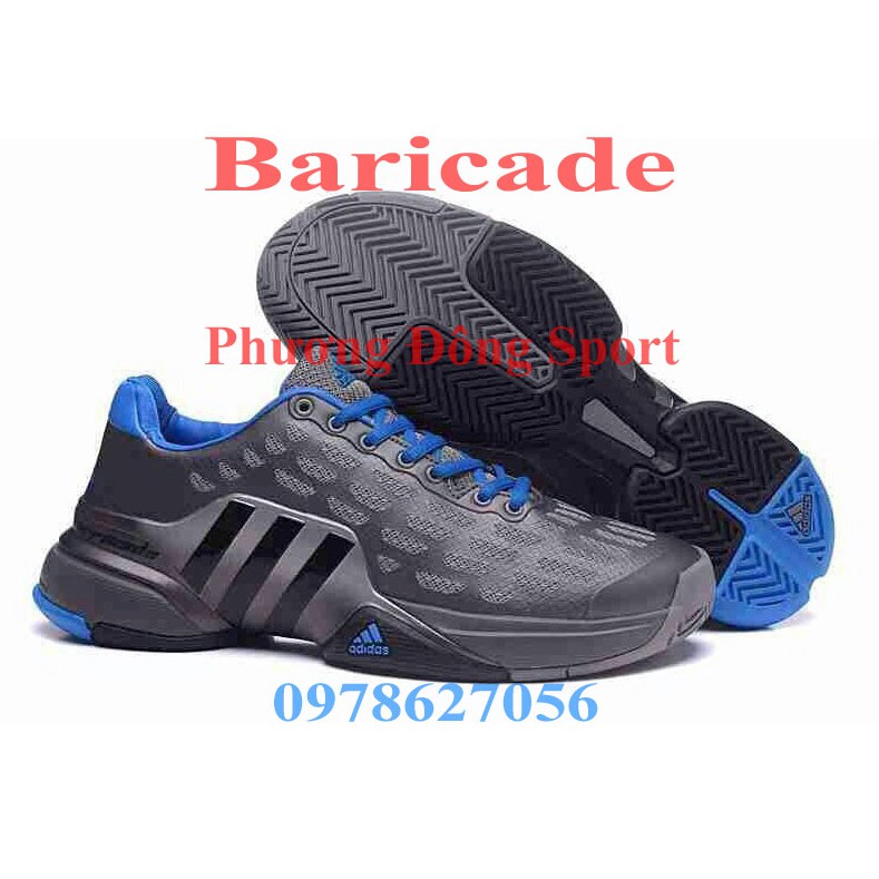 GIÀY TENNIS Barricade - SIÊU BỀN: GREY