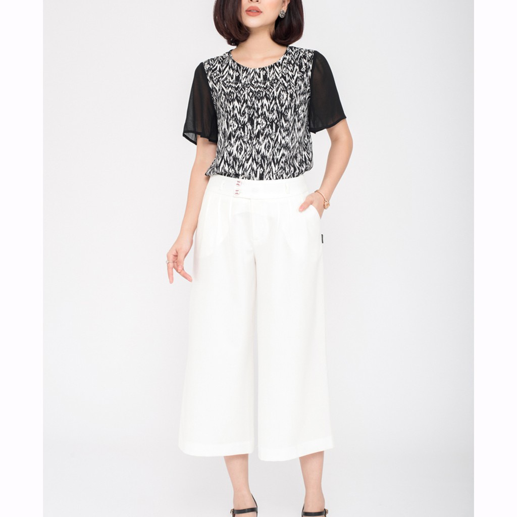 Quần Culottes Ống Rộng LAMER L64W17H027