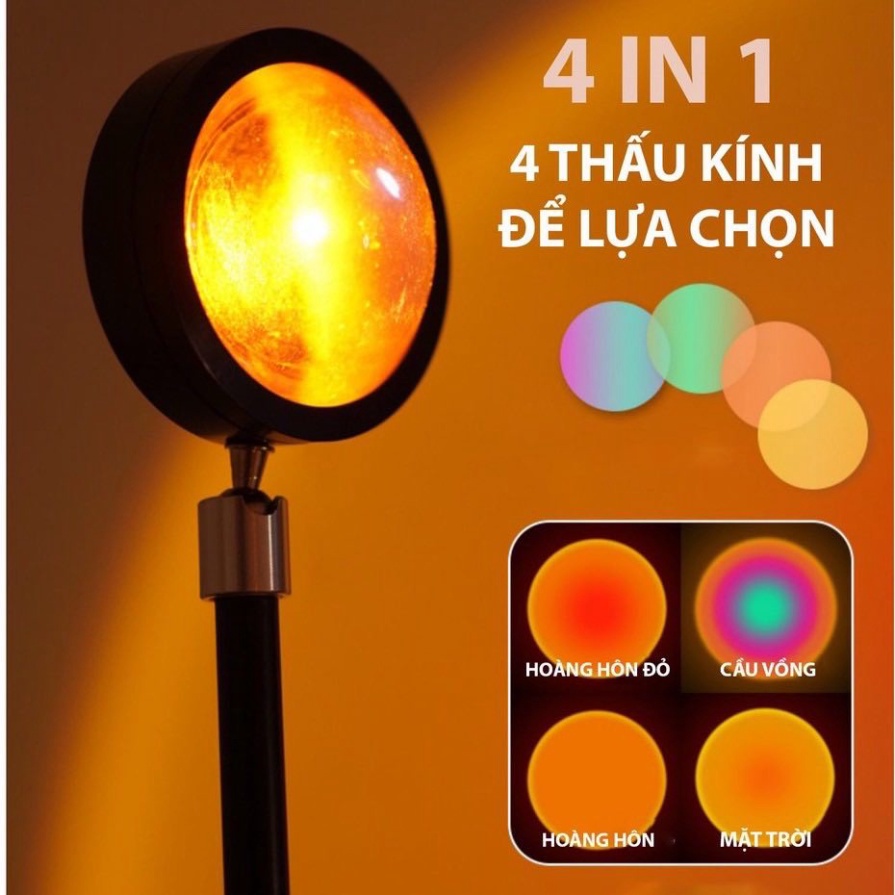 Đèn Hoàng Hôn 16 TRIỆU MÀU ĐIỀU KHIỂN QUA APP ĐIỆN THOẠI HOT TIKTOK