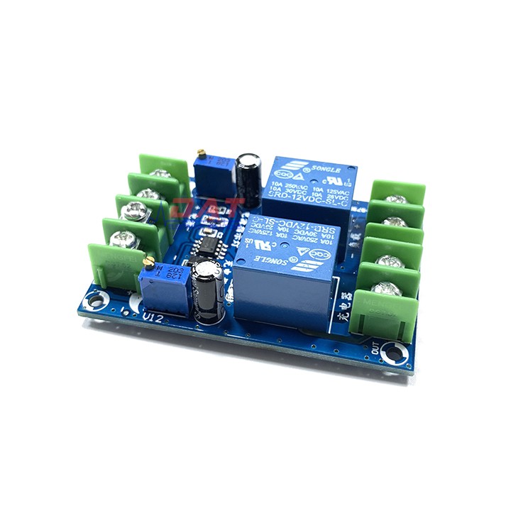 Mạch Chuyển Nguồn Tự Động Tích Hợp Quản Lý Sạc Ắc Quy 12V