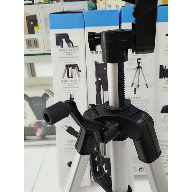 Gậy Tripod 3 chân 3366 cao 150cm cao cấp