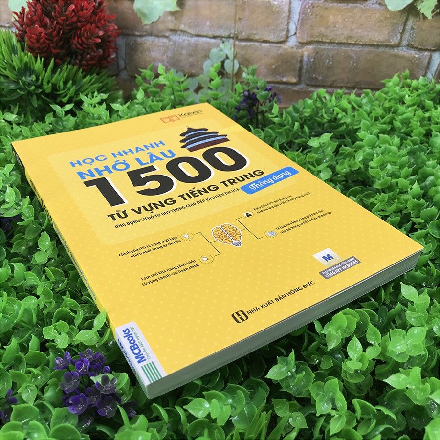 Sách - Học Nhanh Nhớ Lâu 1500 Từ Vựng Tiếng Trung Thông Dụng - Ứng Dụng Sơ Đồ Tư Duy Trong Giao Tiếp Và Luyện Thi HSK