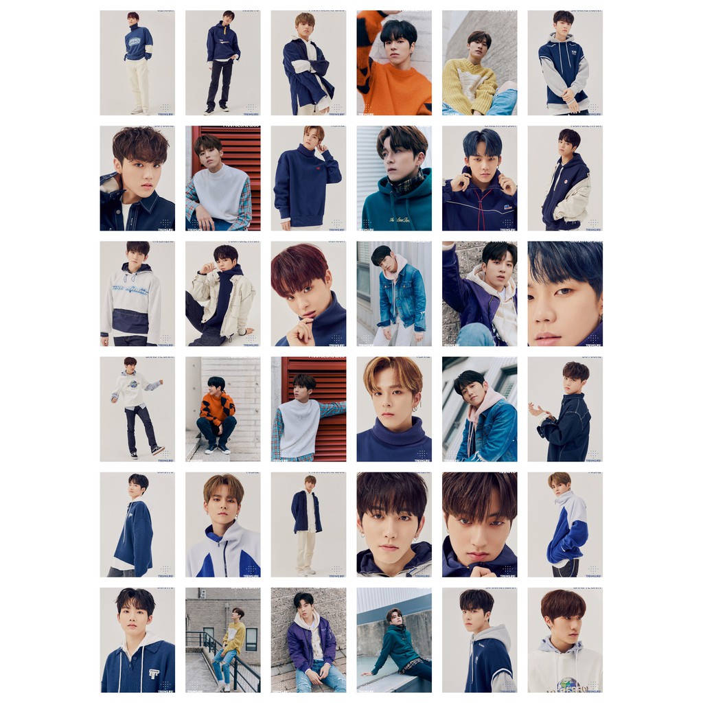 Lomo card 50 ảnh TREASURE 13 - TREASURE EDITORIAL Vol 3 + Vol 4