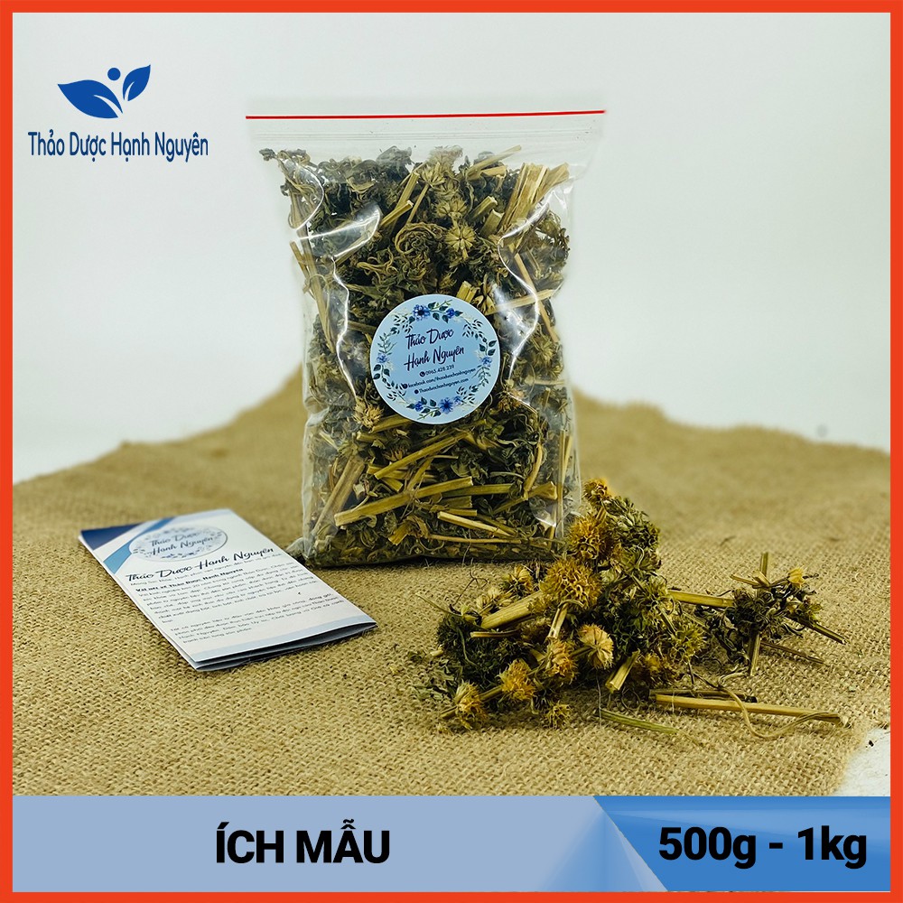 [Video thật] Sỉ 1kg Ích Mẫu_Có hút chân không bảo quản