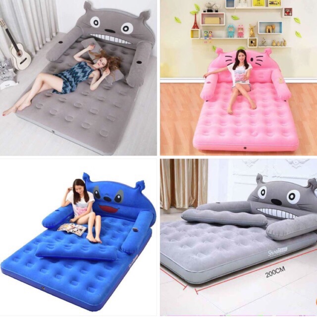 Giường hơi kèm bơm điên