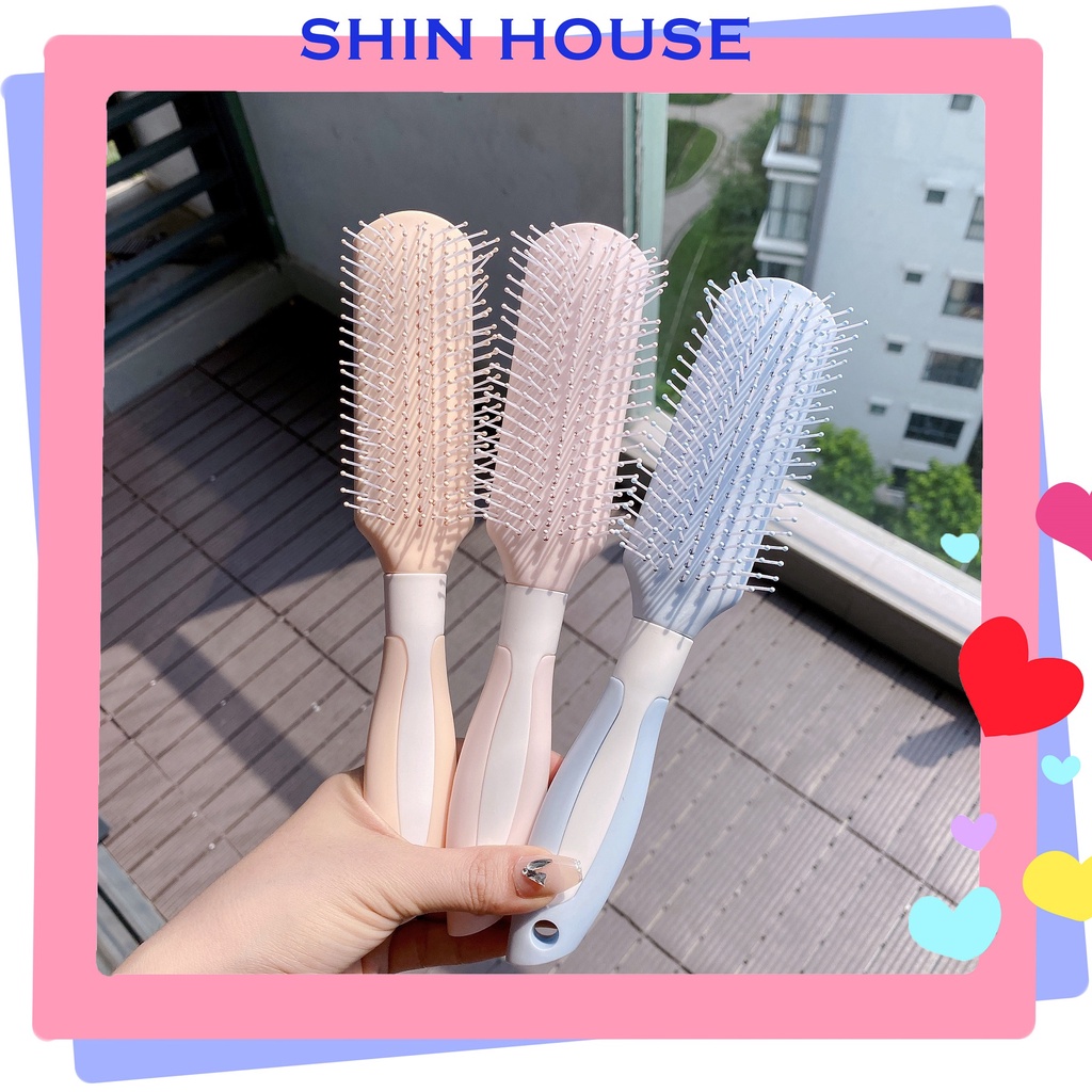 Lược Chải Tóc Gỡ Rối Chuyên Dụng, Lược Tạo Nếp Tóc Chống Rụng Tóc Cao Cấp Dễ Thương