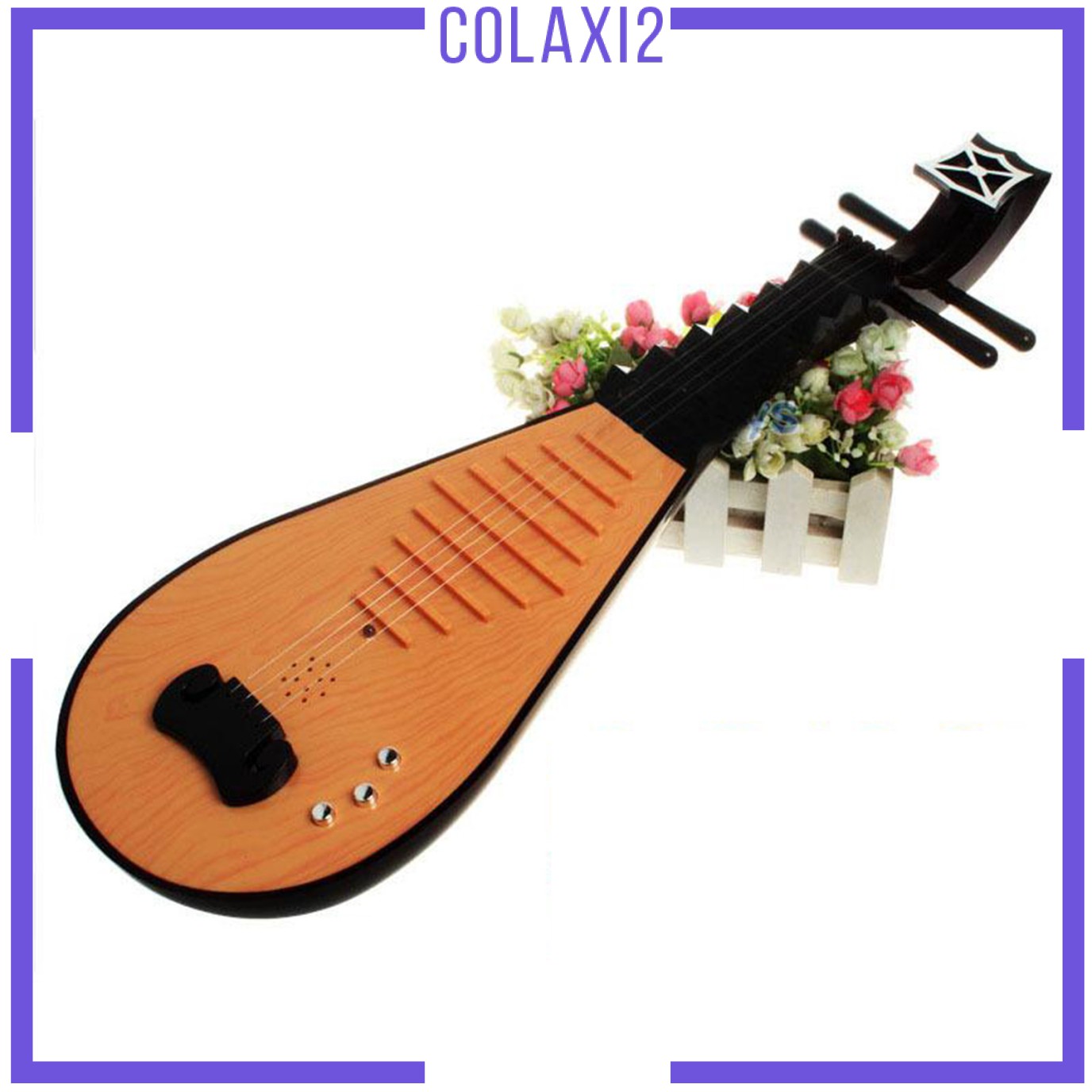 Set 2 Đồ Chơi Đàn Guitar Điện Tử Pipa Phong Cách Trung Hoa Cổ Điển