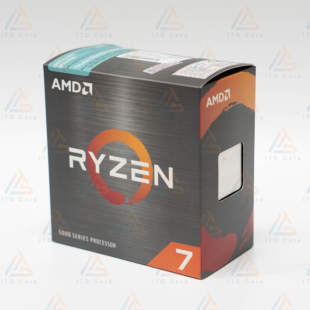 CPU AMD Ryzen 7 5800X Box Hãng (8 Nhân, 16 Luồng)