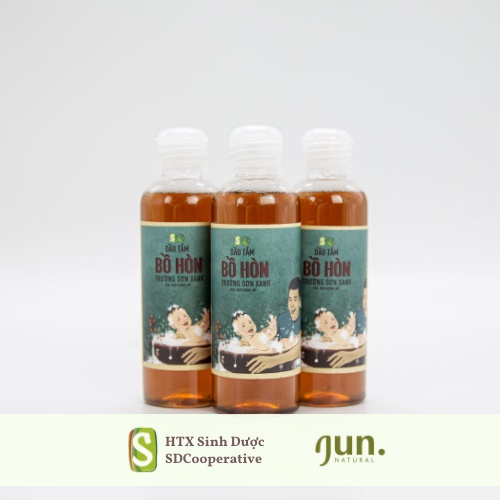 Dầu tắm Bồ hòn - Trường Sơn Xanh 100ml