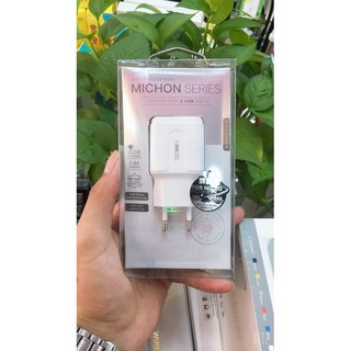 Bộ sạc 2 cổng USB WP-U67 2.4A chân MiCro