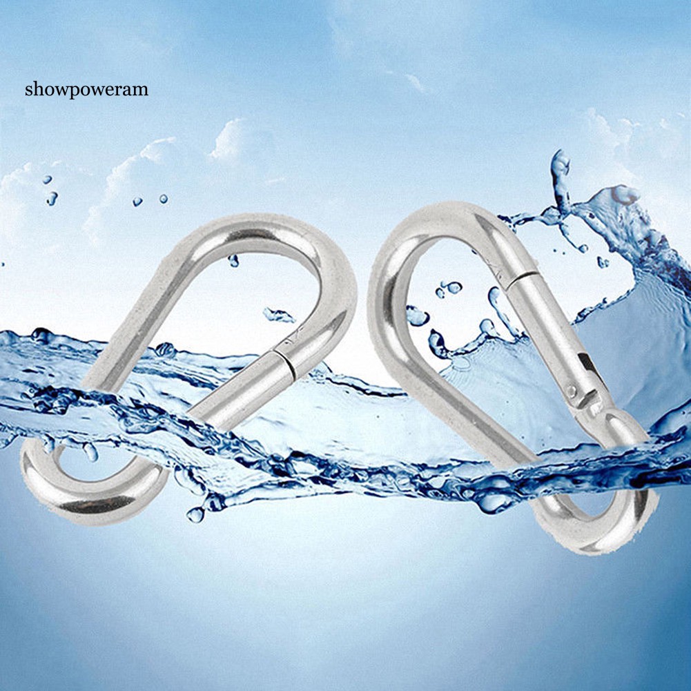 Móc khóa dã ngoại đa năng bằng thép không gỉ