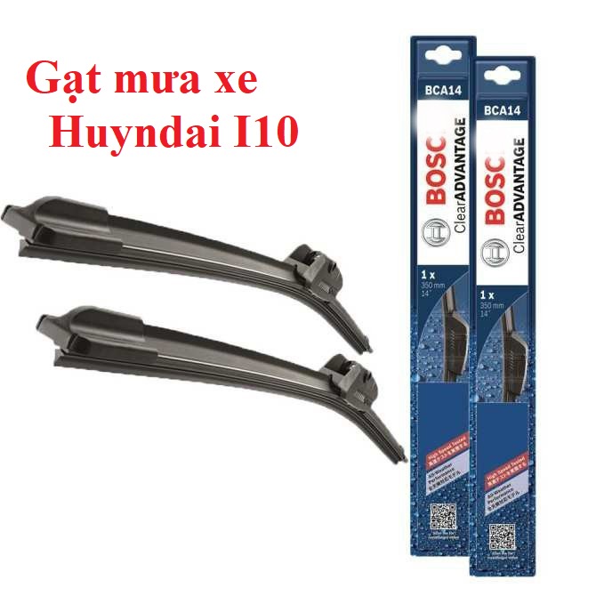 Gạt mưa, lưỡi gạt mưa silicon xe Grand I10 hatchback và sedan 2014 - 2022 [22-16]