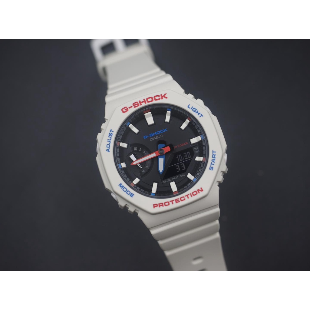 Đồng Hồ Casio Nữ Dây Nhựa GSHOCK GMA-S2100WT-7A1DR Chính Hãng