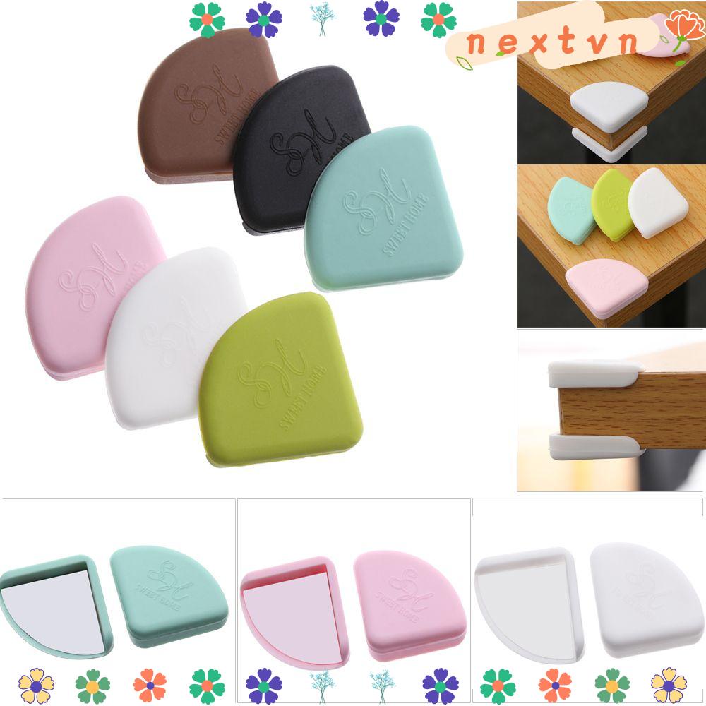 Set 1/ 4 miếng bọc gắn góc bàn bảo vệ an toàn dành cho trẻ em