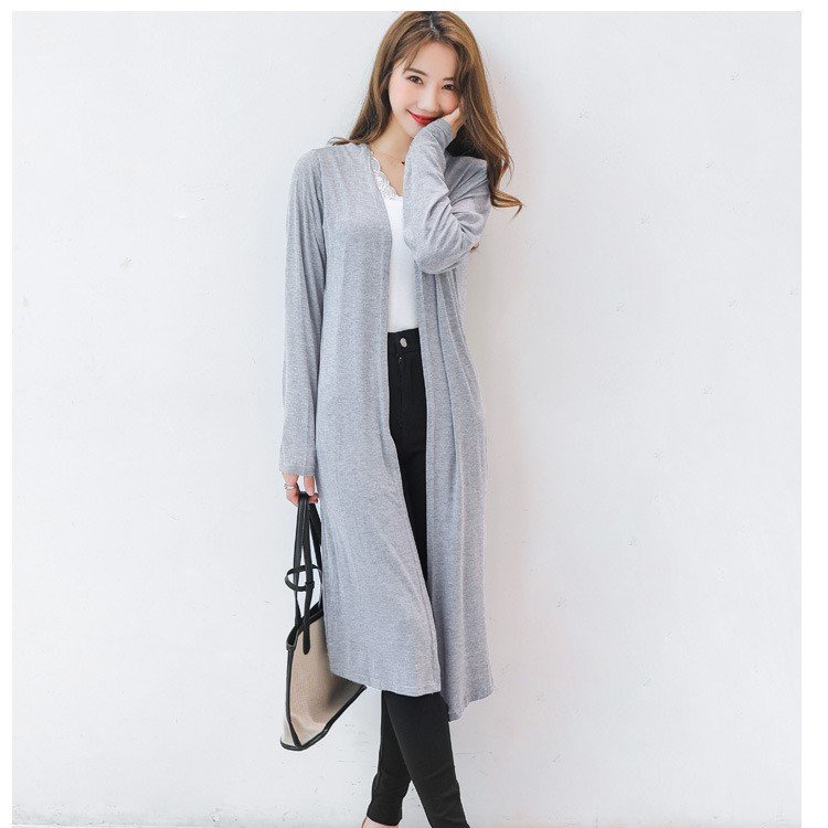Áo khoác cardigan nữ, áo khoác cardigan nữ dáng dài form rộng Ak37