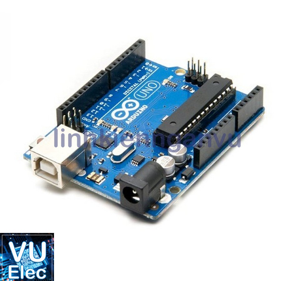 Module arduino UNO R3 chip cắm/dán Atmega16u2 (board phát triển) kèm cáp