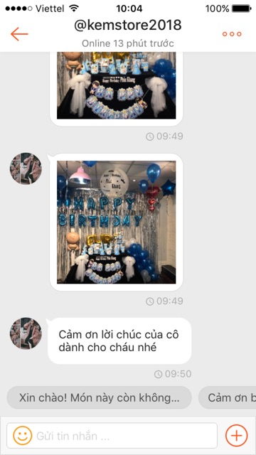 Combo set bóng+set bàn tiệc trang trí sinh nhật bóng happy birthday cho bé