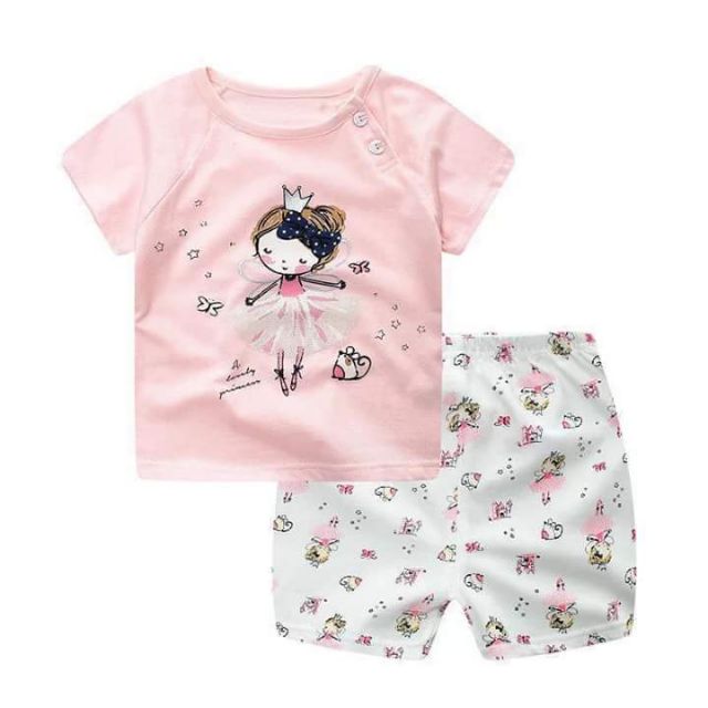 Combo 5 set cotton xuất Hàn túi zip