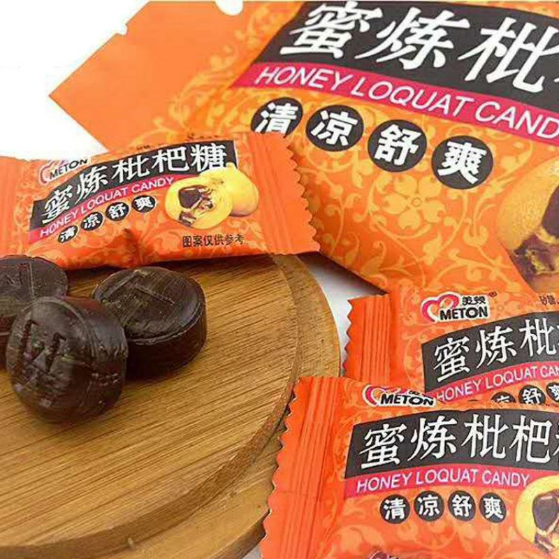 Kẹo tỳ bà gói lẻ dùng thử