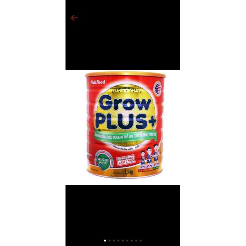 Sữa GROW PLUS FDI+ ĐỎ 1,5 KG date MỚI
