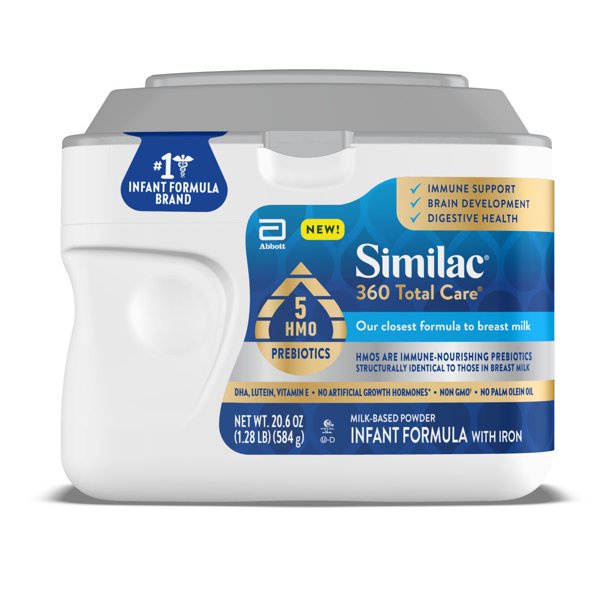 Sữa bộ Similac 360 Total Care Infant Formula 584g, 859g