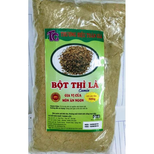 Bột thì là gói 500gr